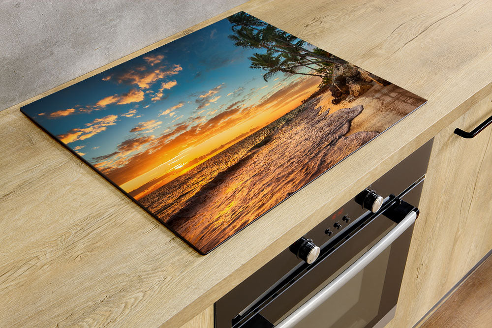 Protège-plaque à Induction - Plage - Mer - Pays-Bas - Dunes - Soleil - 60% De Remise