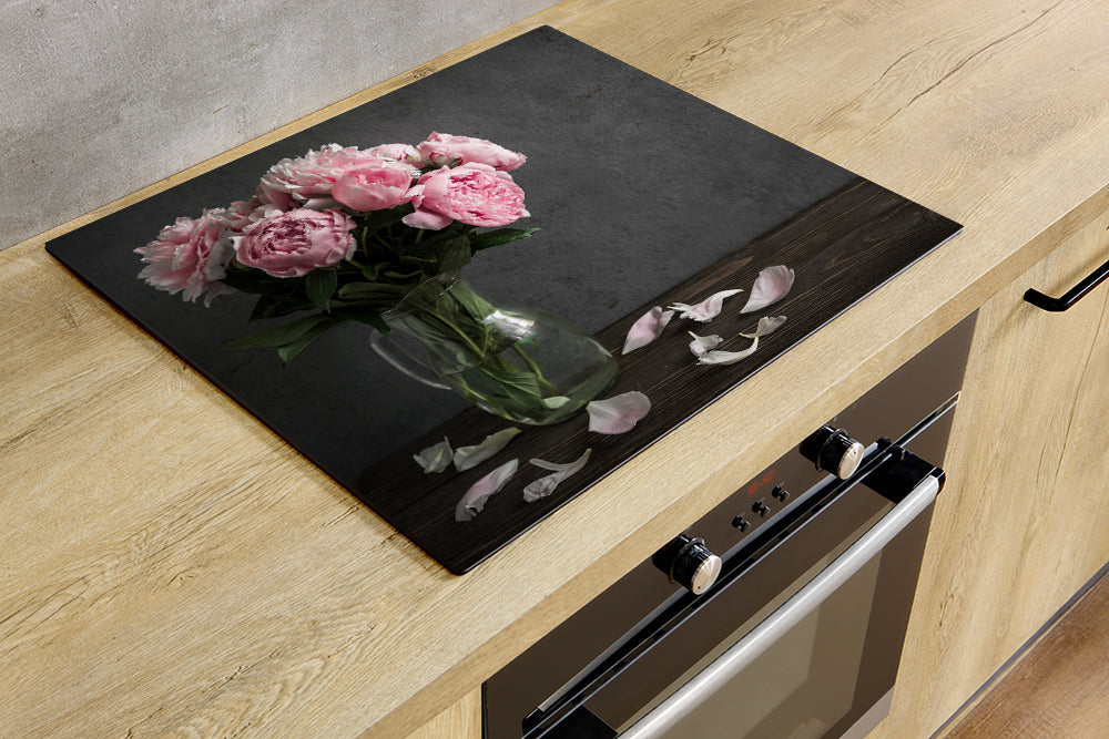 Protège-plaque à induction - Fleurs