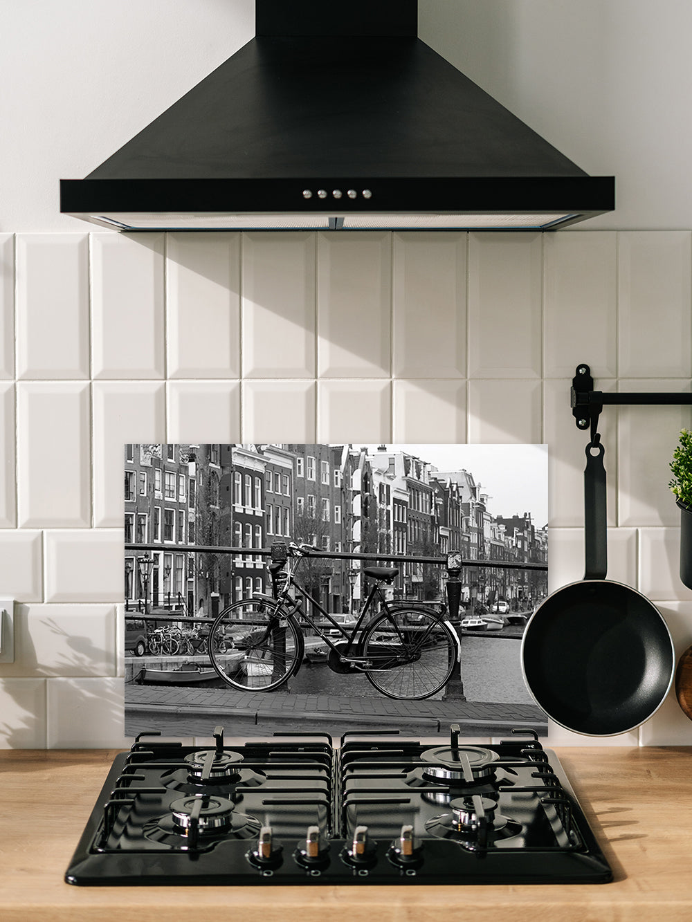 Fond de hotte Canal d'Amsterdam