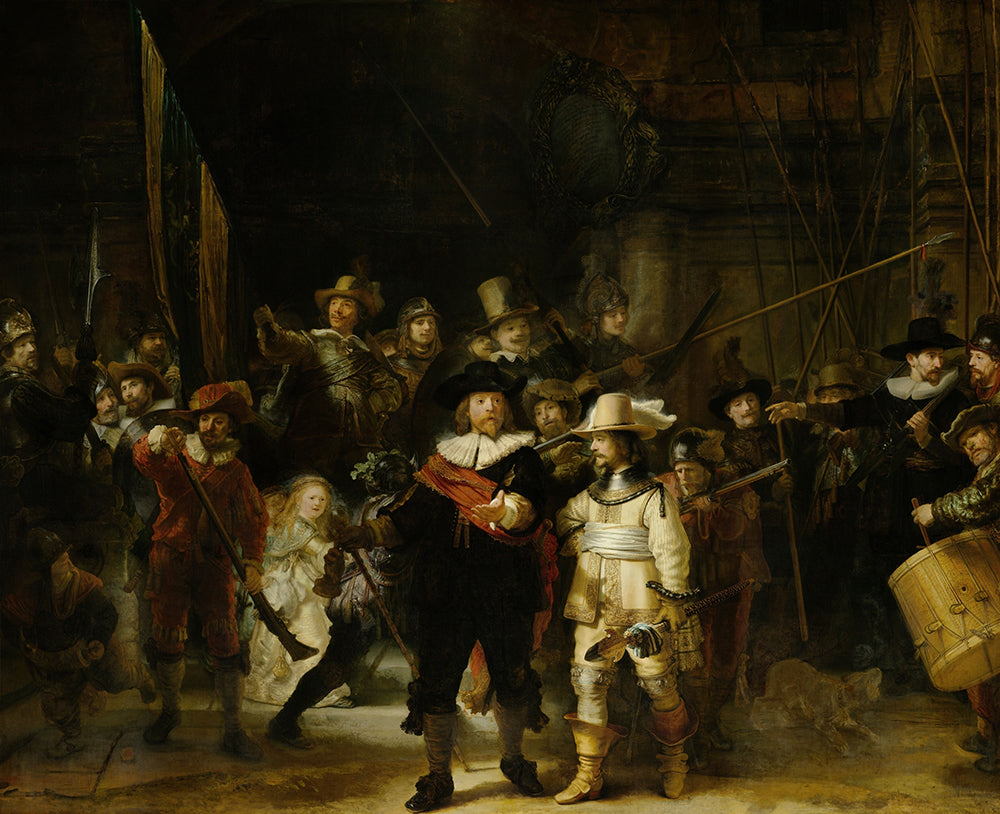 Fond de hotte La ronde de nuit