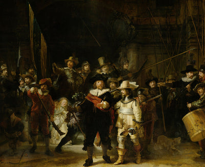 Fond de hotte La ronde de nuit