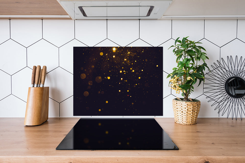Fond de hotte Lumières dorées