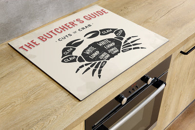 Protège-plaque à induction - Morceaux de crabe
