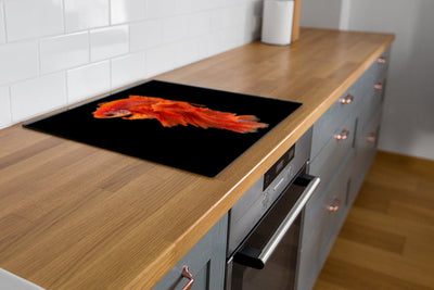 Protège-plaque à induction - Poisson rouge