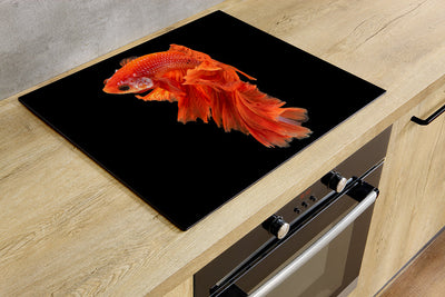 Protège-plaque à induction - Poisson rouge