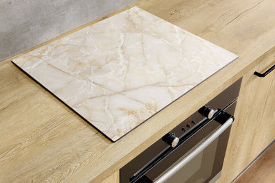 Protège-plaque à induction - Fissures du Quartz de Marbre