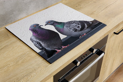 Protège-plaque à induction - Deux pigeons
