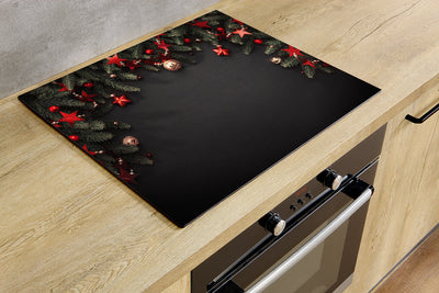 Protège-plaque à induction - Poinsettia