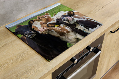 Protège-plaque à induction - Troupeau de vaches