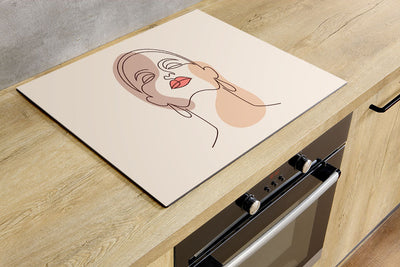 Protège-plaque à induction - Forme du visage