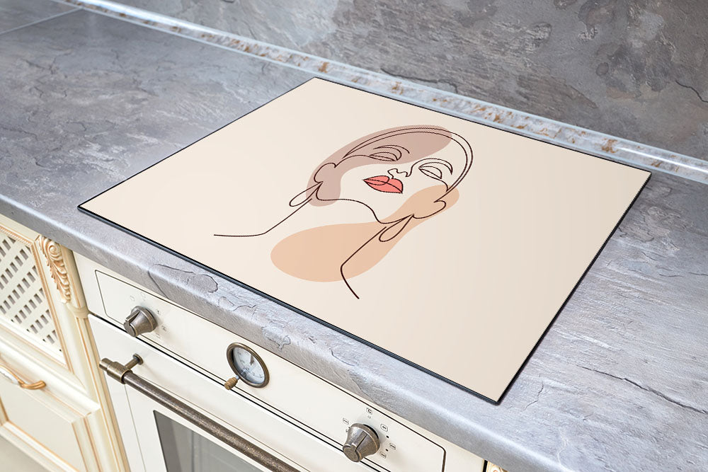 Protège-plaque à induction - Forme du visage