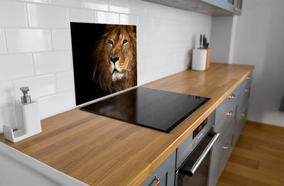 Fond de hotte Lion en gros plan