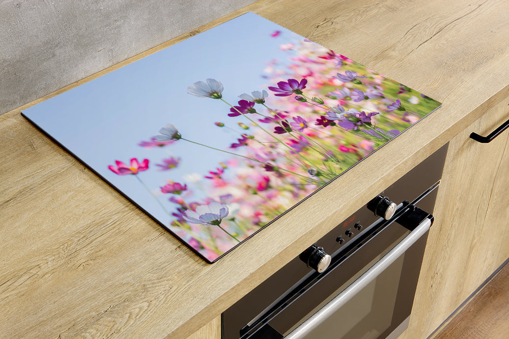 Protège-plaque à induction - Fleurs pastel