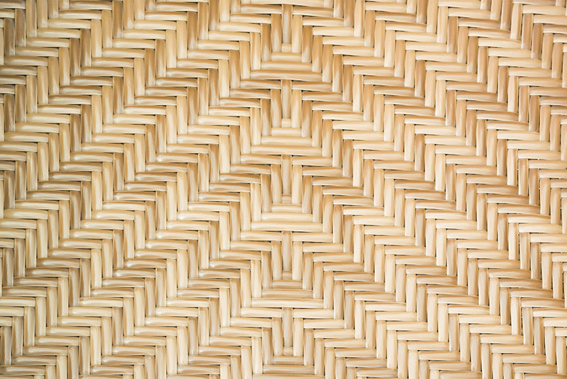 Protège-plaque à induction - Texture du rotin