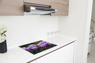 Protège-plaque à induction - Crocus à safran