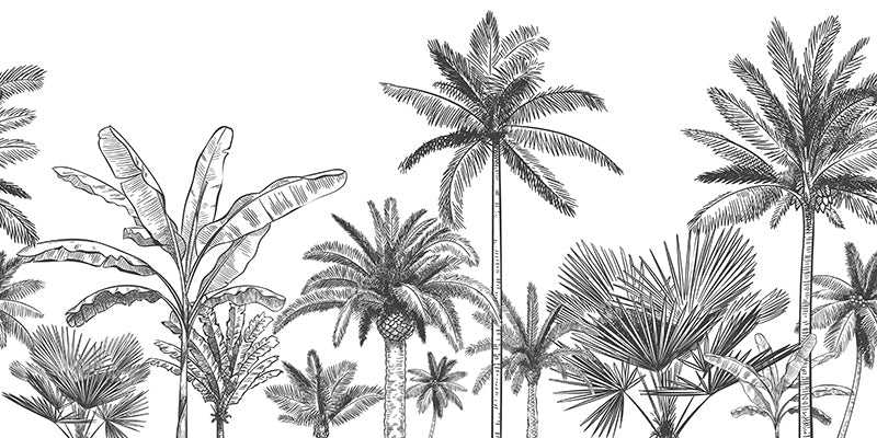 Fond de hotte Arbre tropical