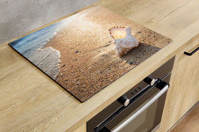 Protège-plaque à induction - Coquillage de mer