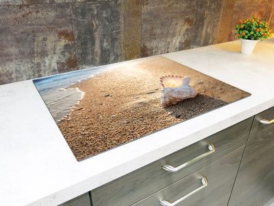 Protège-plaque à induction - Coquillage de mer