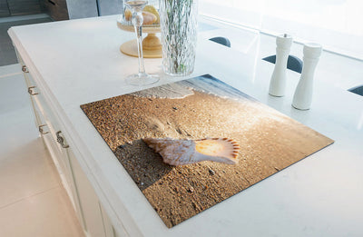 Protège-plaque à induction - Coquillage de mer