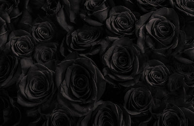 Protège-plaque à induction - Roses noires